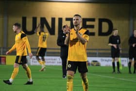 Boston United 2 Chorley 2. Photo: Oliver Atkin