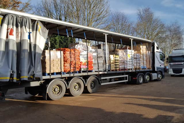 The four-day distribution of meals  from Buckingham Emergency Foods will begin at Roudham Farm near Thetford on Monday, December 13.