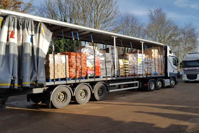 The four-day distribution of meals from Buckingham Emergency Foods will begin at Roudham Farm near Thetford on Monday, December 13.