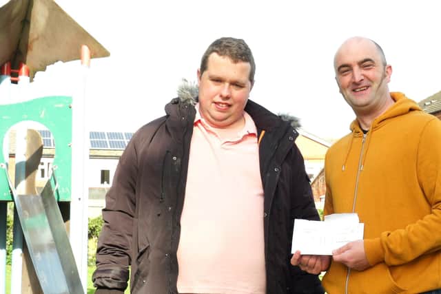 Andrew with Ben Green. EMN-211122-111641001