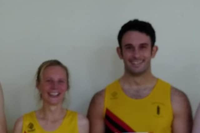 Emma Penson and James Roark.