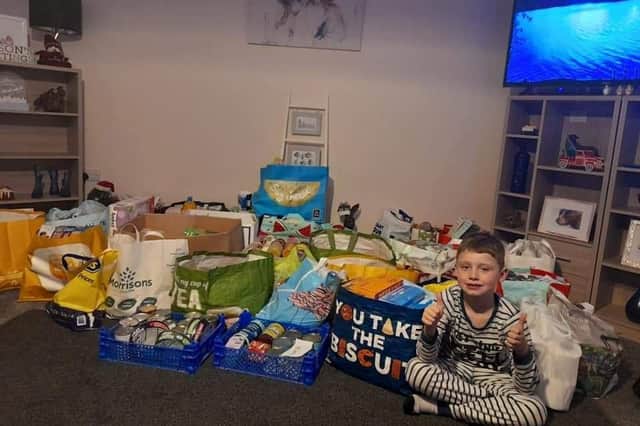 Jimmy Stanley and his fundraising efforts.