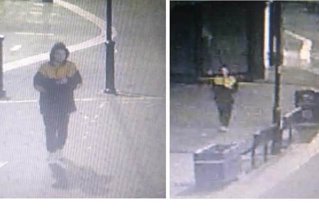 CCTV images of Ilona Golabek on the night she disappeared in Boston.