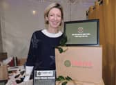 Victoria Howe, of Ewerby Thorpe, with her latest enterprise - Thrive rready to cook ecipe boxes, using the beef reared regeneratively on the family farm to reduce their carbon footprint. EMN-211127-170505001