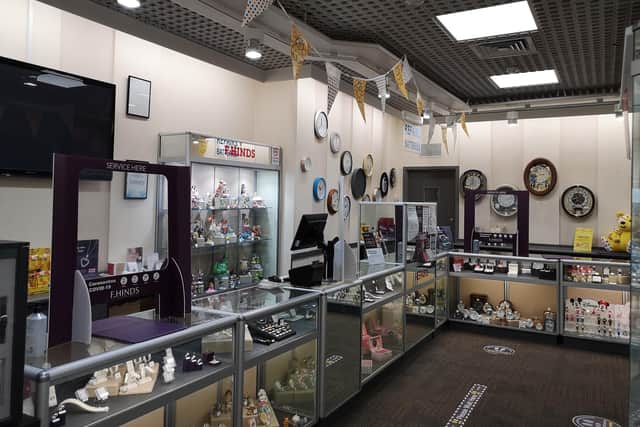 How the shop appeared before the re-fit.