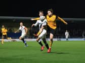 Boston United v Darlington. Photo: Oliver Atkin