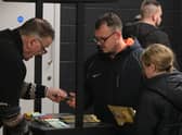 Boston United v Darlington fans gallery. Photo: Oliver Atkin