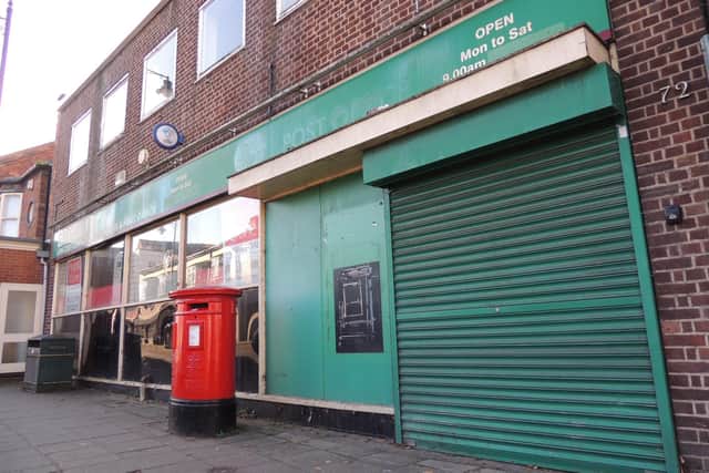Mess of the Year - the old post office premises on Southgate. EMN-211125-121410001