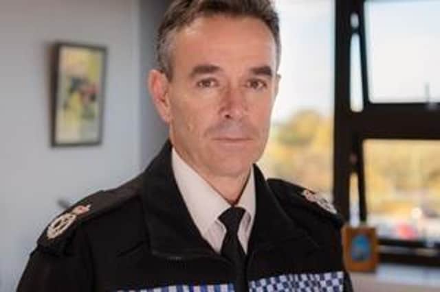 Chief Constable Chris Haward, along with other officers across the county, will be making the promise to “never commit, excuse or remain silent about male violence against women".