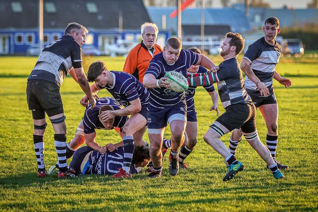 Boston Rugby Club v Belper. Photo: David Dales