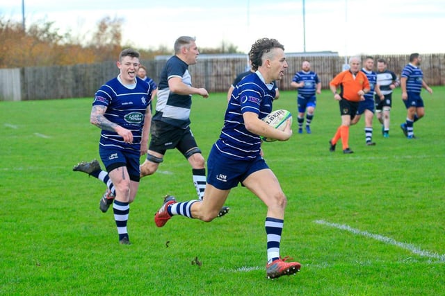 Boston Rugby Club v Belper. Photo: David Dales