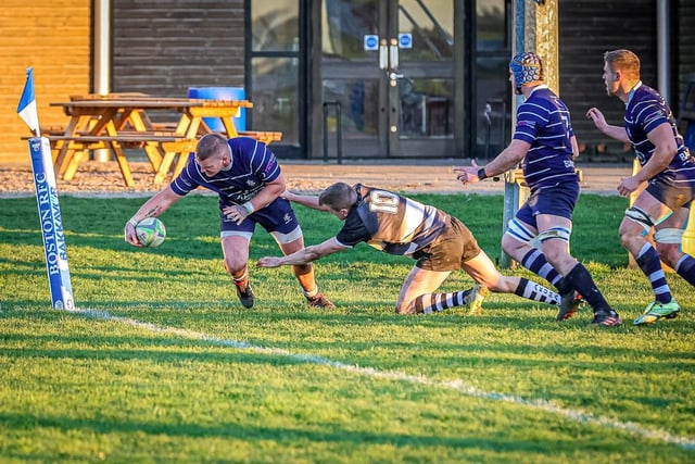 Boston Rugby Club v Belper. Photo: David Dales