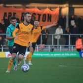 It's been a good week for Boston United's Shane Byrne. Photo: Oliver Atkin