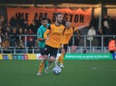 It's been a good week for Boston United's Shane Byrne. Photo: Oliver Atkin