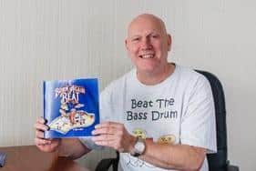 Author Dale Hall is ready to 'Beat the Bass Drum'