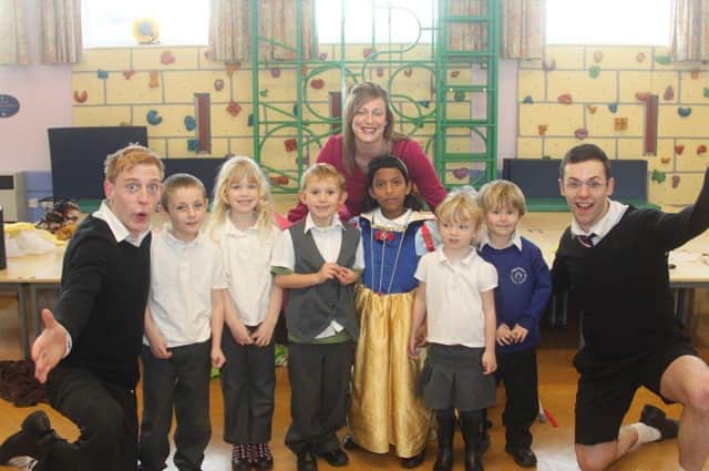 Skegness Infants School 10 years ago.
