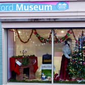 Sleaford Museum's Christmas window exhibition for 2021. EMN-210112-153602001