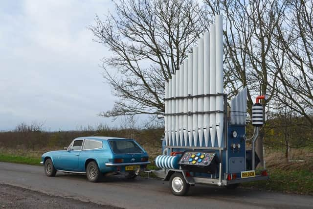 The interactive organ will be in SPilsby today (Wednesday) and Louth, Horncastle, Alford and Wainfleet later this week.