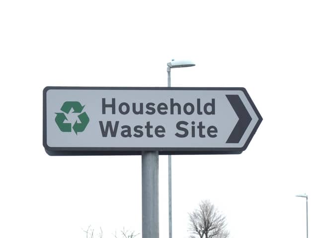 Household Waste Recycling Centre (stock image)