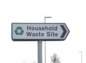 Household Waste Recycling Centre (stock image)