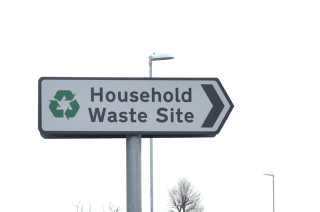 Household Waste Recycling Centre (stock image)