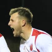 Jonny Lockie netted a hat-trick. Photo: Oliver Atkin