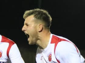 Jonny Lockie netted a hat-trick. Photo: Oliver Atkin