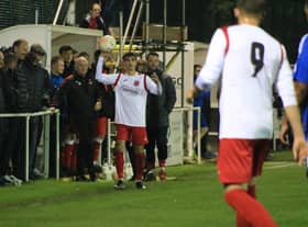 Skegness Town entertain Quorn on Saturday. Photo: Oliver Atkin