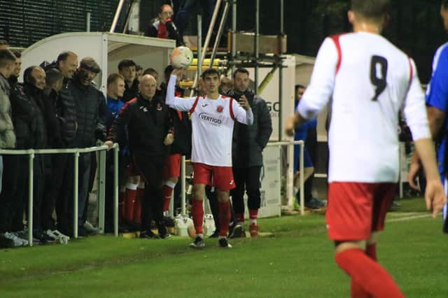 Skegness Town entertain Quorn on Saturday. Photo: Oliver Atkin