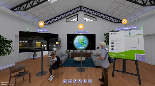 An interactive virtual exhibition has been launched today to show how a Geological Disposal Facility (GDF) works. EMN-210712-104709001