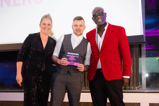 Darrel Starkey from Taylor’s Hair Studio in Skegness has been announced as the winner of Stylist of the Year and Creative Image of the Year at the 2021 Salon Awards.