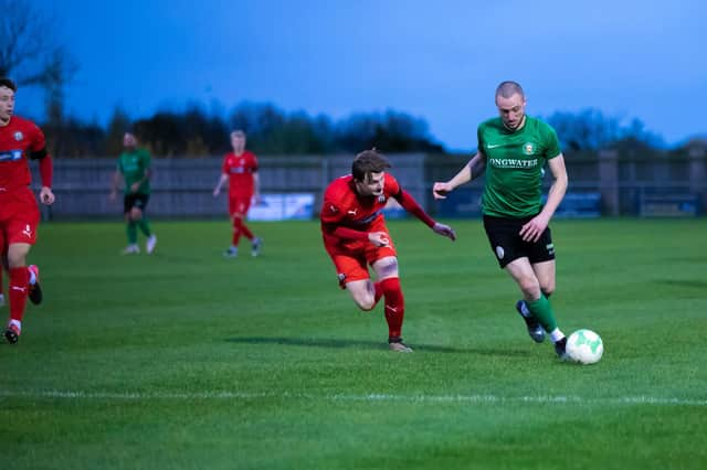 Ryan Rushen netted for Sleaford. Photo: Craig Harrison