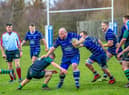 Boston RFC v Sileby Town. Photo: David Dales