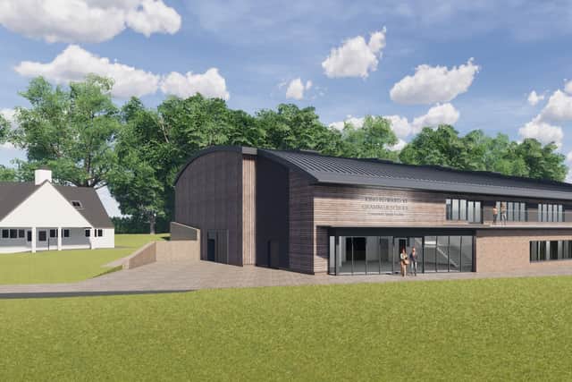 Construction work is underway on a new multi-million-pound sporting facility at King Edward VI Grammar School in Louth EMN-210712-100333001
