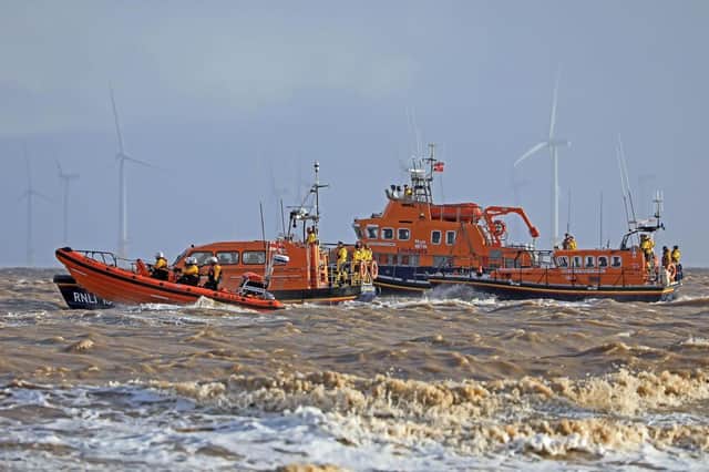 The ashes of much-loved Skegness RNLI coxwain Richard (Watty) Watson have been scattered at sea.