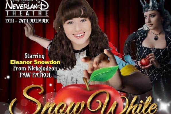 Snow White opens at the Neverland Theatre in Skegness on Wednesday, December 15.