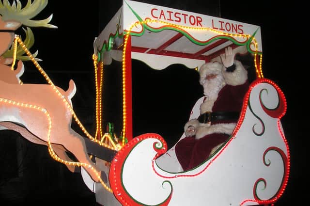 Caistor Lions will be helping Santa tour the area