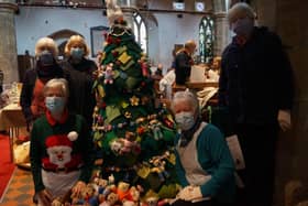 Christmas Tree Festival and mini market at Tealby EMN-211213-080415001