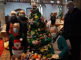 Christmas Tree Festival and mini market at Tealby EMN-211213-080415001