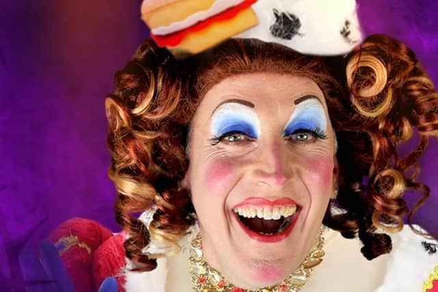 Oh yes it is - panto time at the Embassy Centre, Skegness.