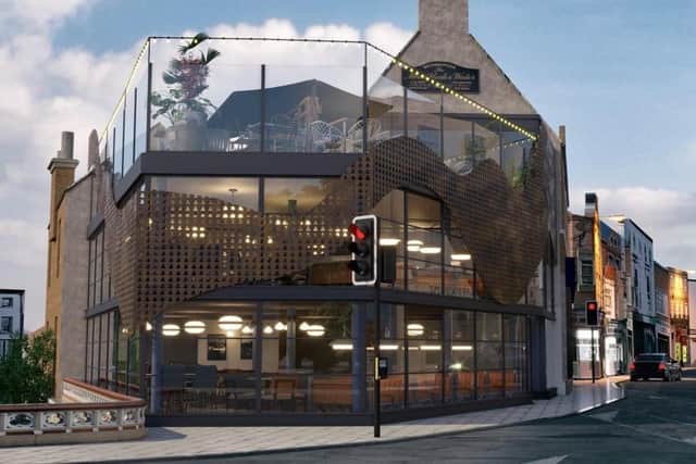 Another angle on the proposed extension.
