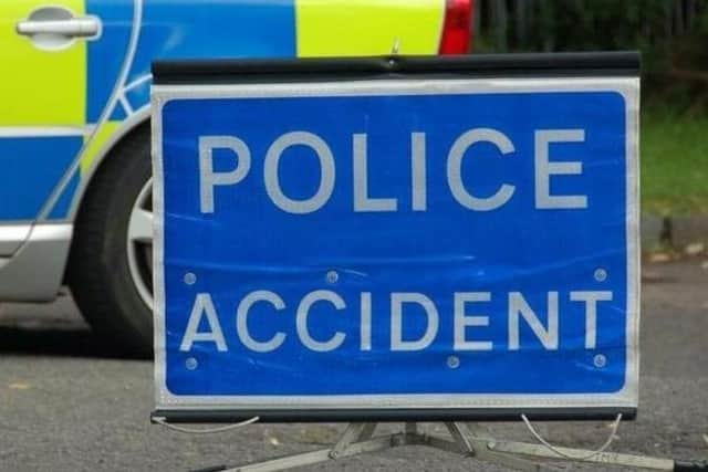Police accident.