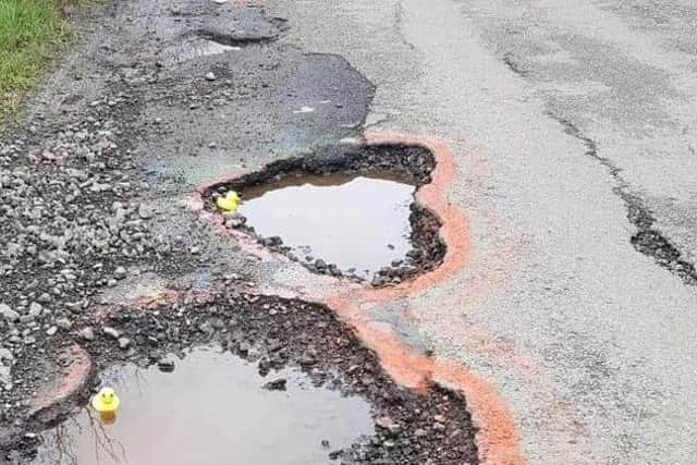 Lincolnshire County Council want the government to reinstate the £12m it cut from Lincolnshire’s road maintenance grant in February, so it can repair the roads.