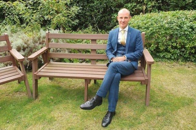 QEGS Alford head teacher, Glen Thompson.