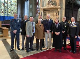 The presentation event at St Denys' Church, Sleaford.