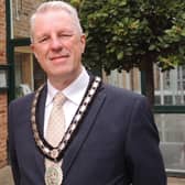 Mayor of Sleaford, Coun Robert Oates. EMN-211220-095542001