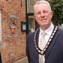 Mayor of Sleaford, Coun Robert Oates. EMN-211220-095542001