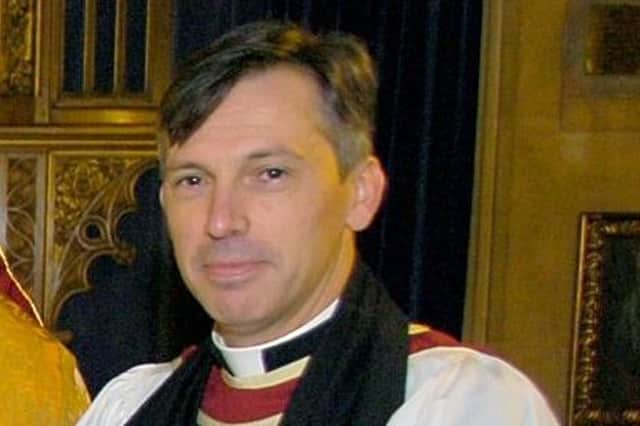 Rev Philip Johnson of St Denys' Church, Sleaford. EMN-211217-180249001