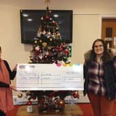 Jill Trafford, Administrator at the Trinity Centre in Louth, received £1,000.