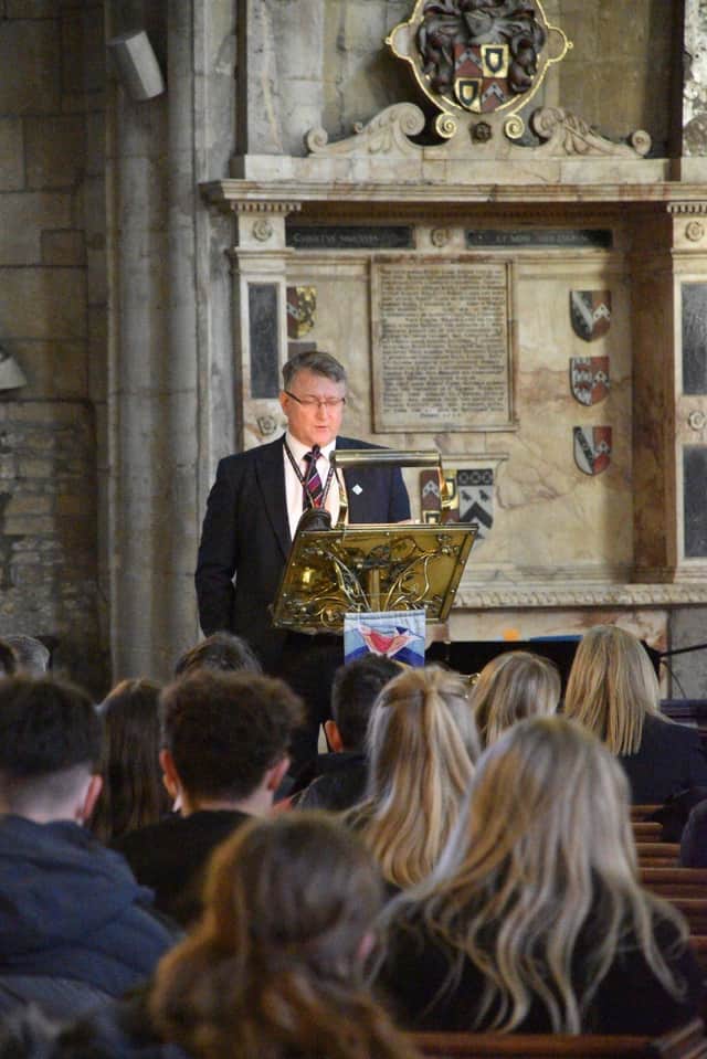 An address by Principal Nick Law. EMN-211216-154917001
